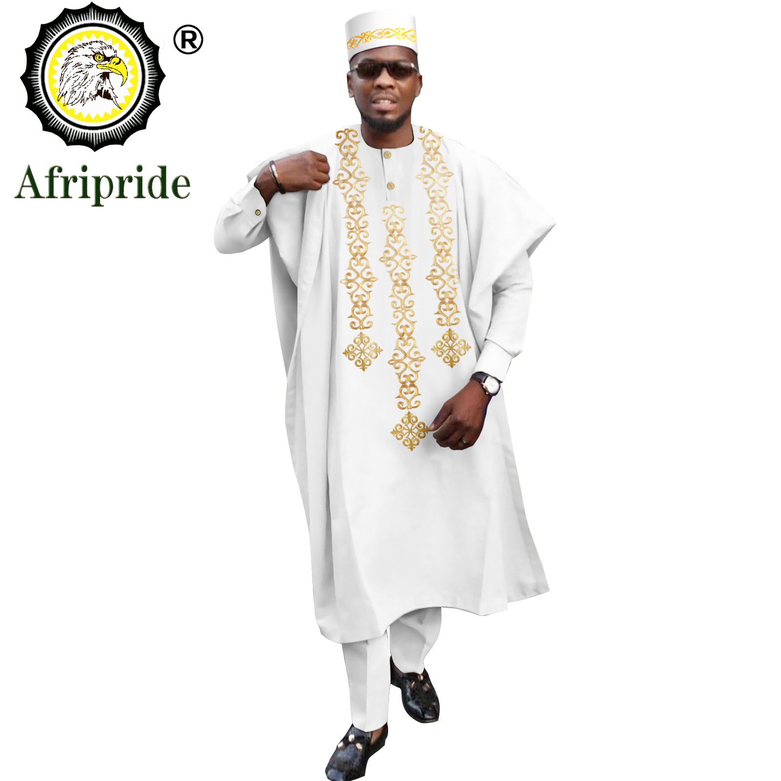 Dashiki Shirt Men - Traditionelle Afrikanische Kleidung für Männer Stickerei