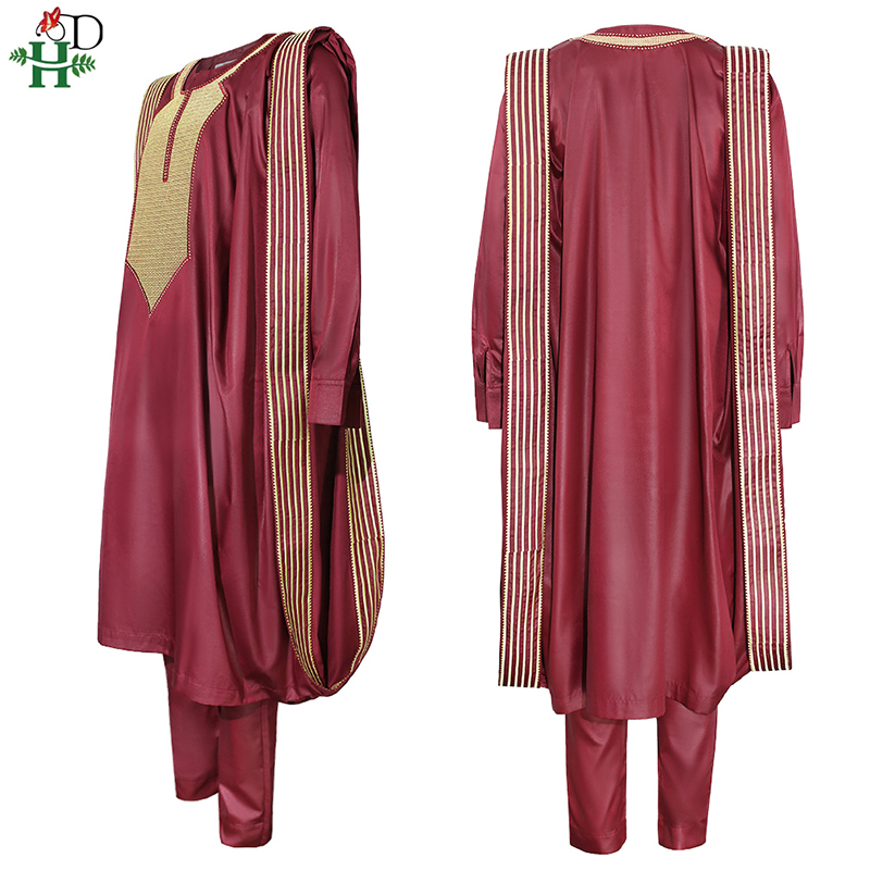 H&D Afrikanischer Agbada-Anzug – Dashiki Shirt Men Bewertung und Preis