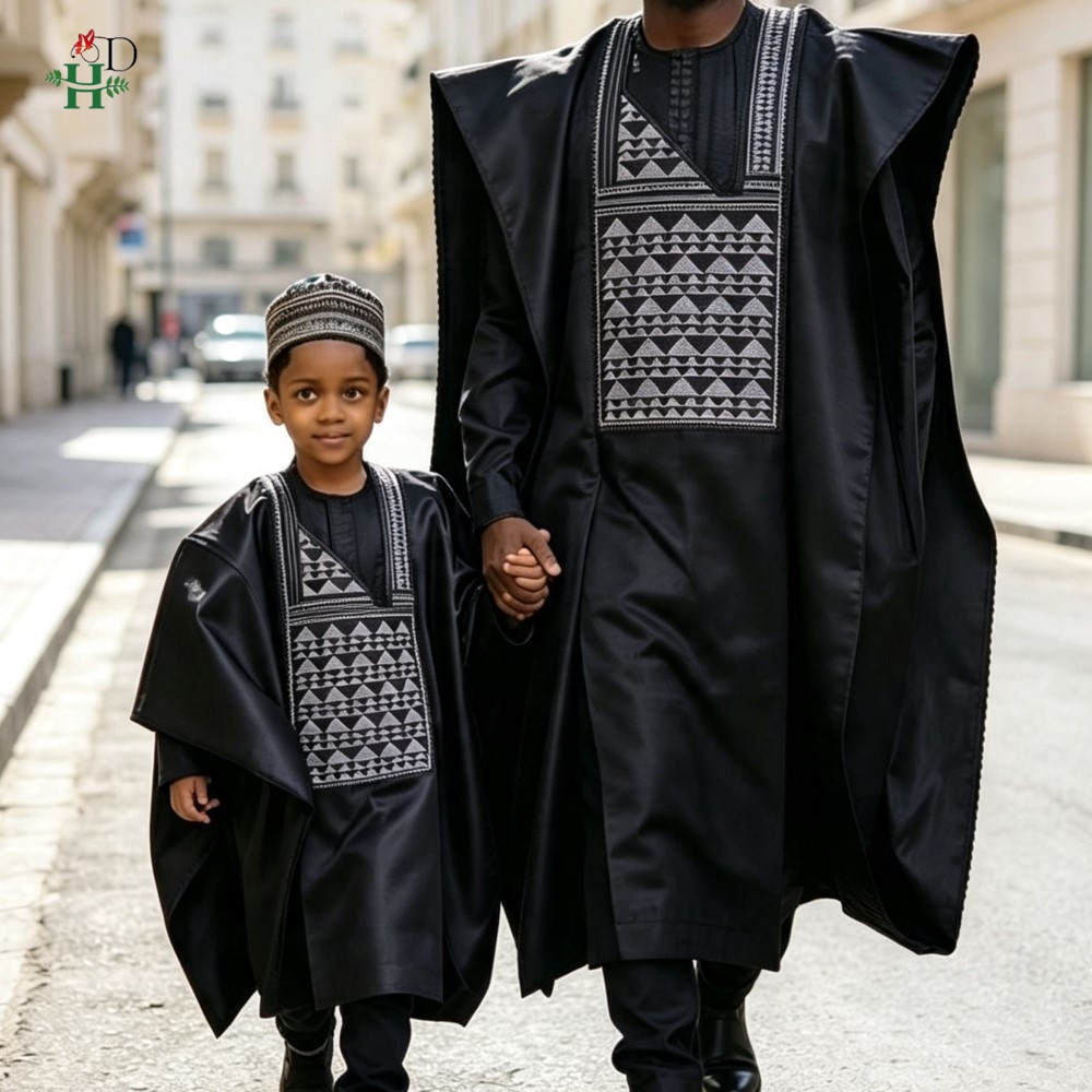 Vater-Sohn-Outfits, türkische  – Boubou Men Africa Bewertung und Preis