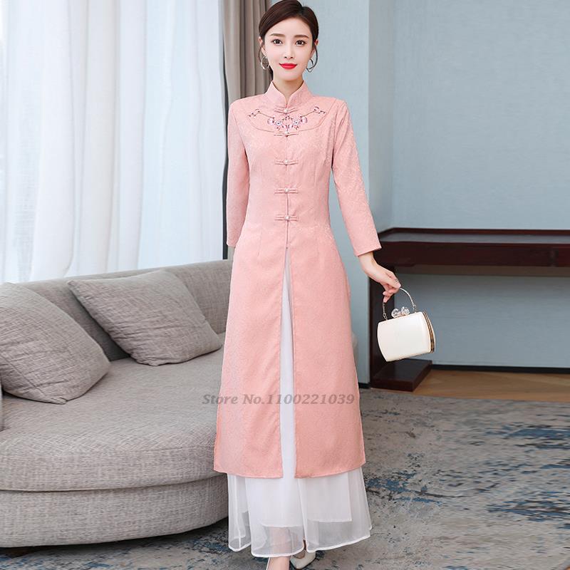 2026 Vietnam Aodai verbesserte – Ao Dai Vietnam Dress Bewertung und Preis