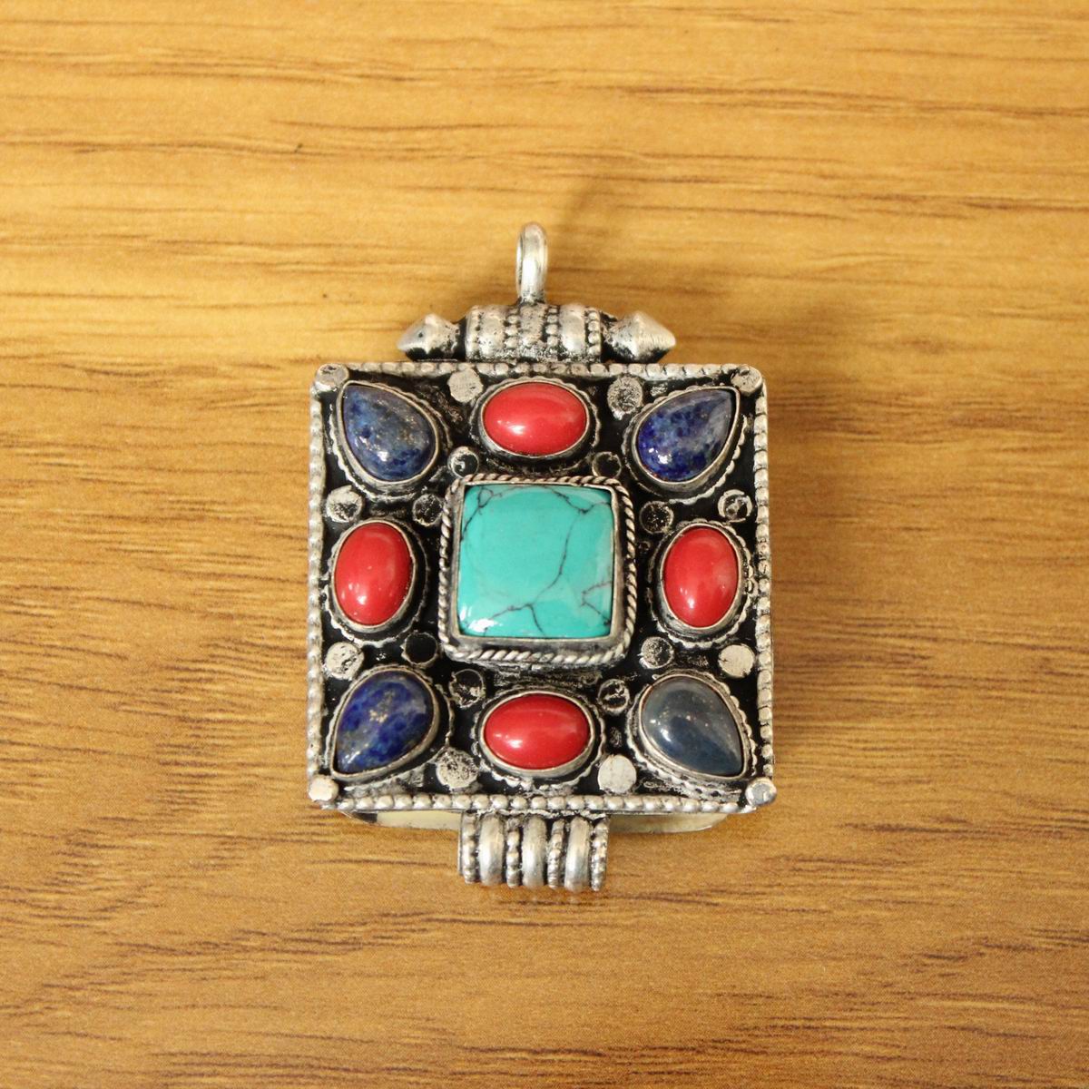 PN257 Halskette mit Anhänger a – Ethnic Fashion Store Bewertung und Preis