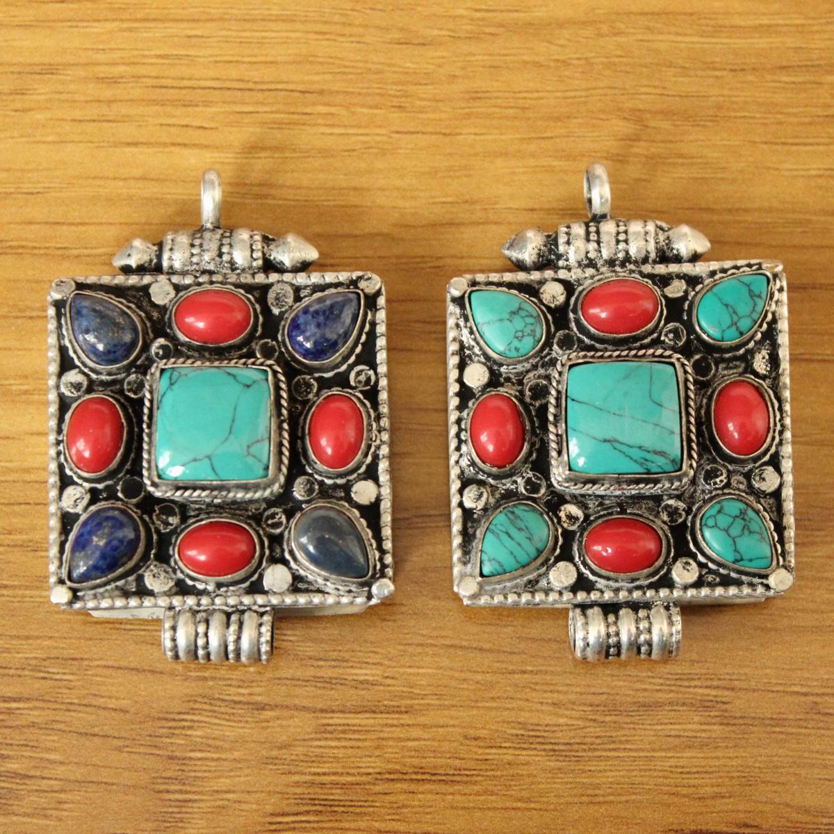PN257 Halskette mit Anhänger a – Ethnic Fashion Store Bewertung und Preis