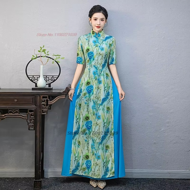 2026 Vietnam Aodai Kleid Natio – Ao Dai Vietnam Dress Bewertung und Preis