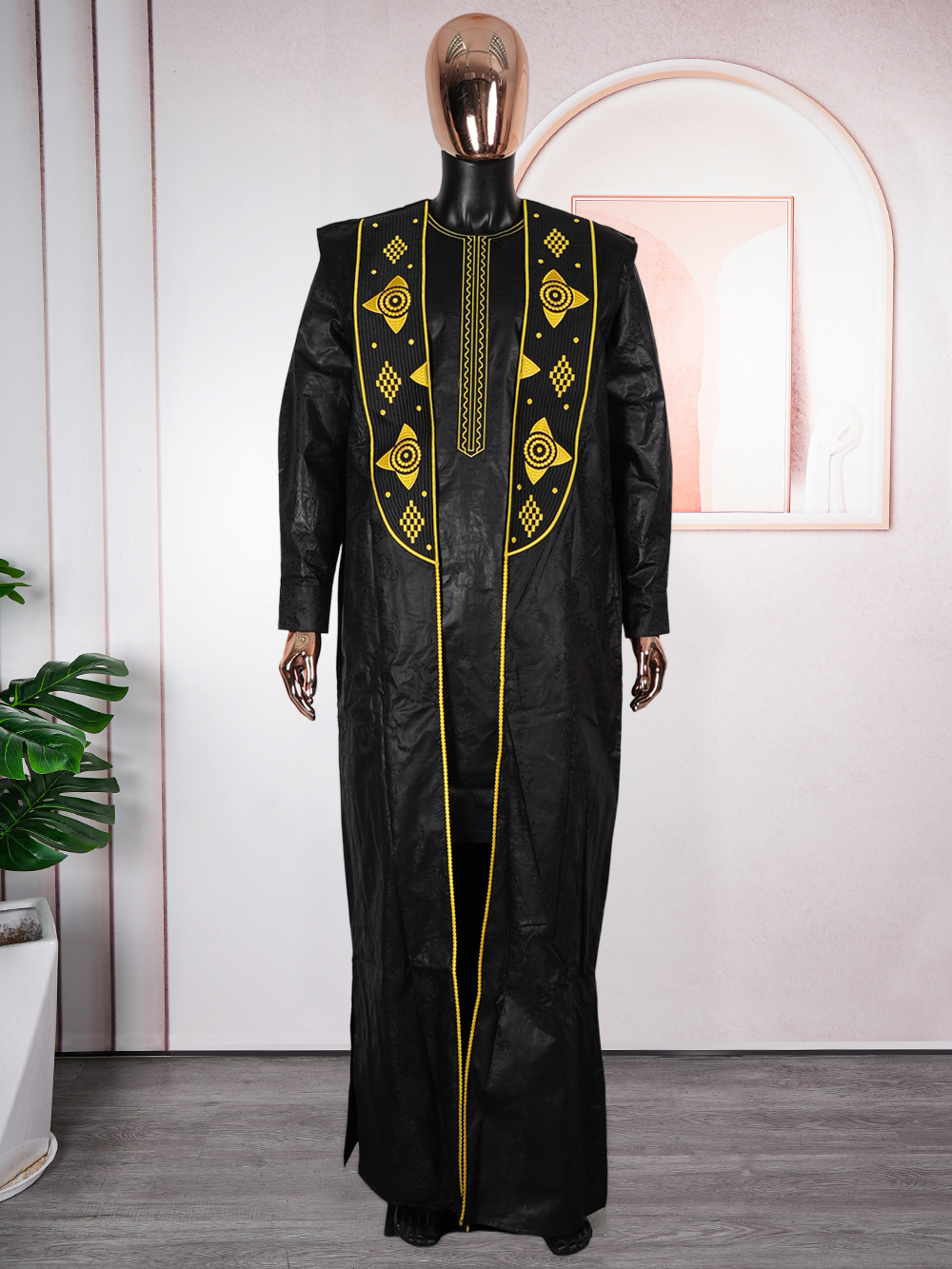 3-teiliges Set Afrikanische Kl – Dashiki Shirt Men Bewertung und Preis