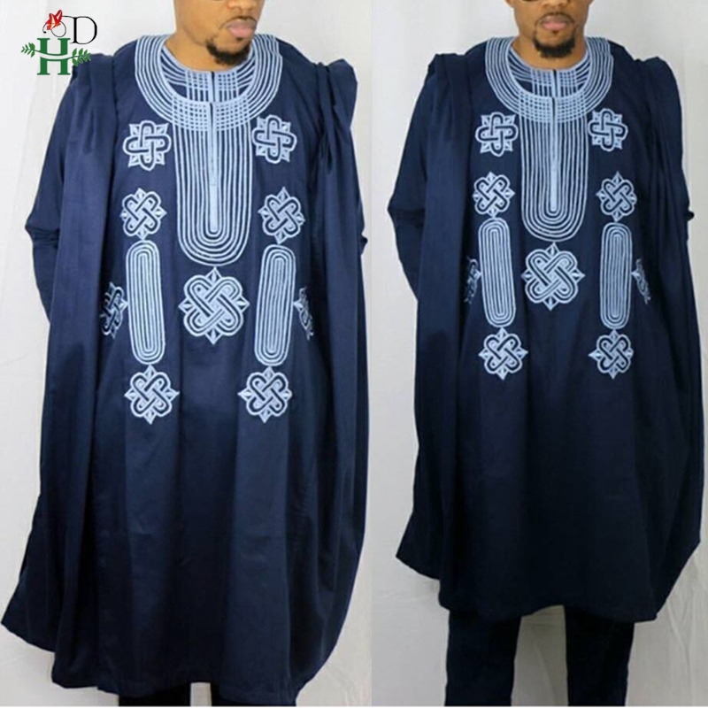 H&D Afrikanischen Anzug Für Mä – Boubou Men Africa Bewertung und Preis