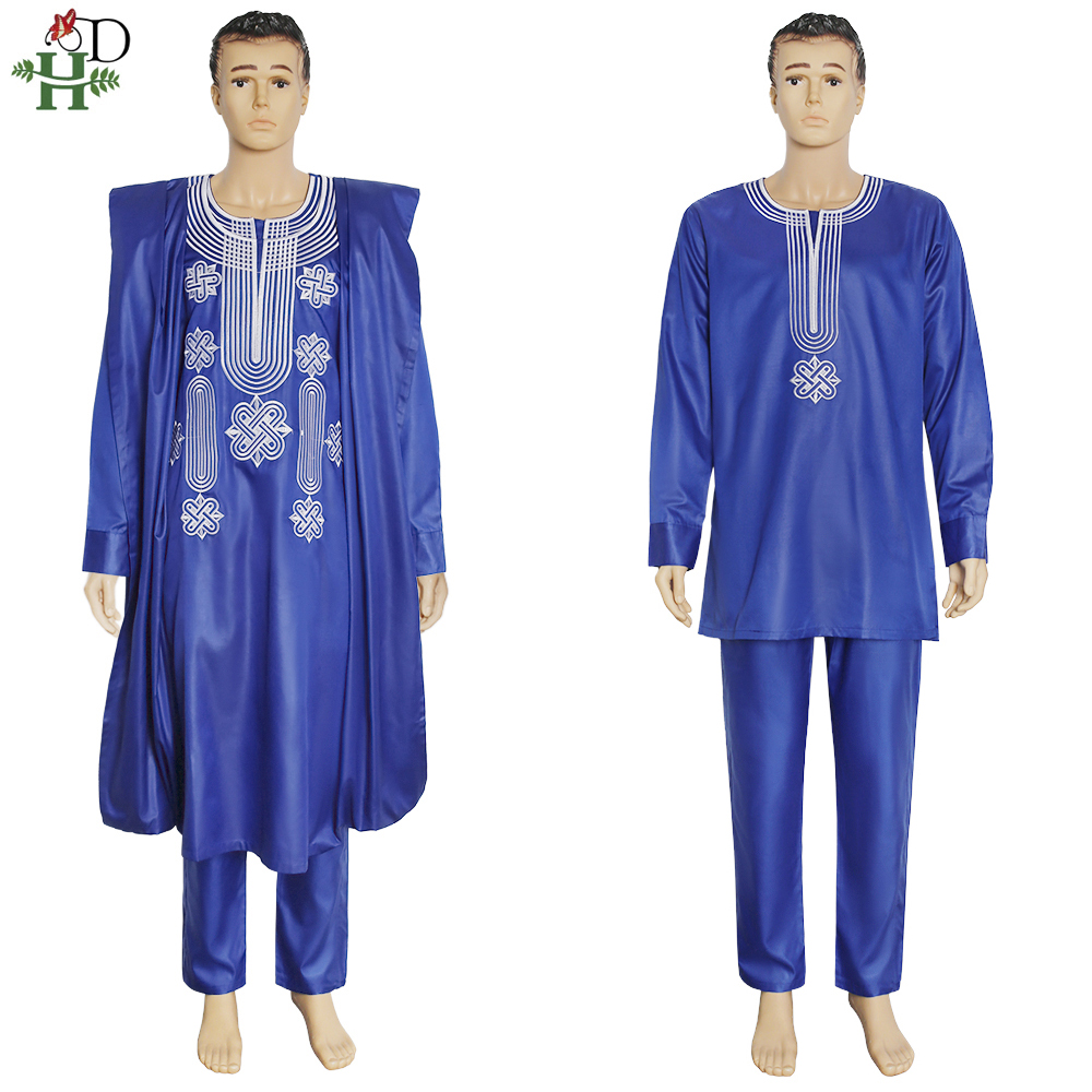 H&D Afrikanischen Anzug Für Mä – Boubou Men Africa Bewertung und Preis