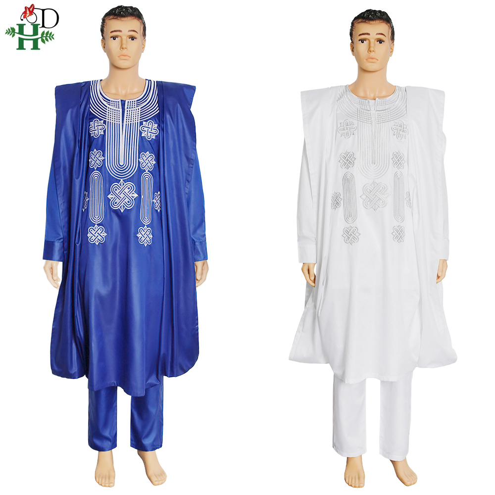 H&D Afrikanischen Anzug Für Mä – Boubou Men Africa Bewertung und Preis