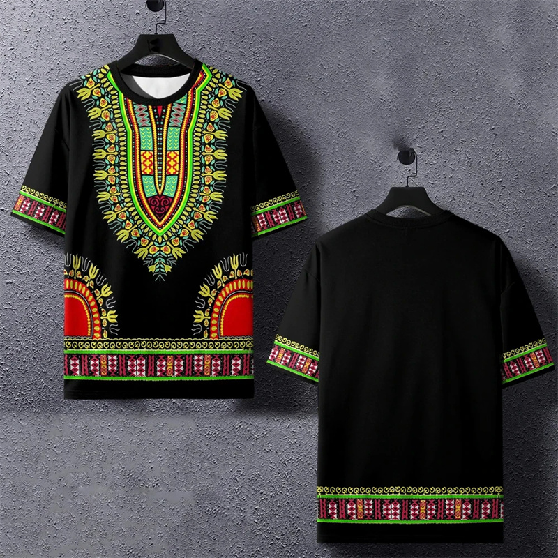 Sommer Harajuku 3d gedruckt et – Dashiki Shirt Men Bewertung und Preis